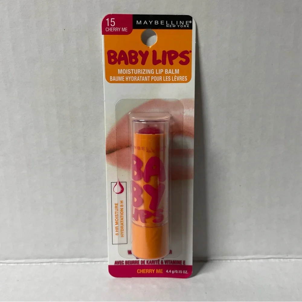 ♦️$3♦️ Maybelline Cherry Me Baby Lips moisturizing lip balm